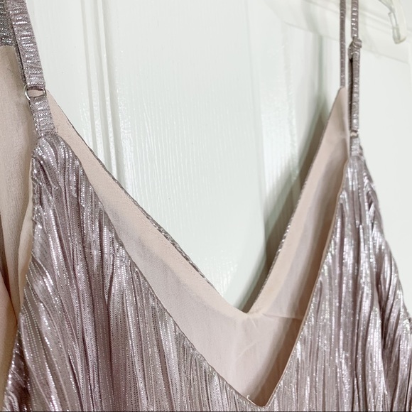 Lost + Wander Metallic Slip Dress - Picture 5 of 10